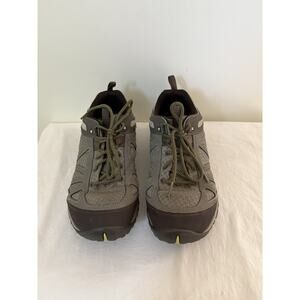 Merrell Womens 11 All Out Blaze Aero Sport Hiking Shoes Dusty Olive Green Vibram